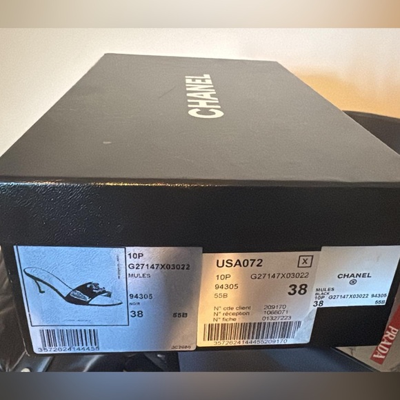 Chanel Mules size 38 excellent condition - Picture 3 of 3